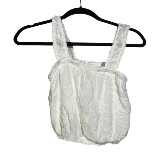 GAP Other - NWT GAP Dotted Swiss Girls Tank Top White Size 10